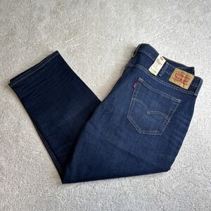 Men's NEW Levi's 46x30 541 Athletic Taper Flex Dark‎ Wash Jeans Stretch